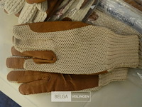 15 paar half lederen handschoenen - afbeelding 2 van  4