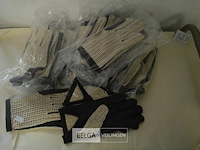15 paar half lederen handschoenen - afbeelding 1 van  3