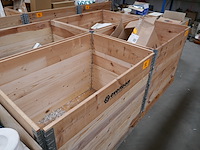 15 palletten met opzetranden + inhoud - afbeelding 1 van  10