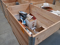 15 palletten met opzetranden + inhoud - afbeelding 3 van  10