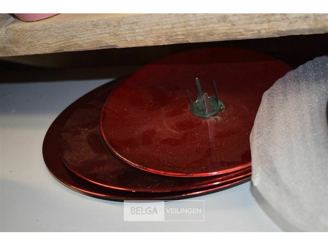 15 plastieken decoratie schotels - afbeelding 3 van  3