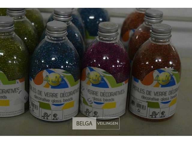 15 potjes deco parels - afbeelding 2 van  3