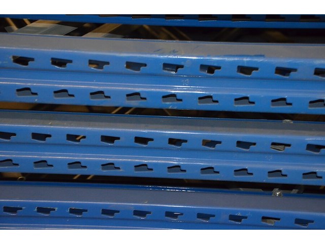 15 staanders blauw afm. 6,50m hoogte en 1,10m breedte jungheinrich - afbeelding 7 van  7