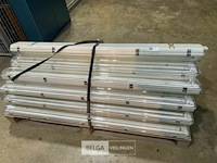 15 stuks armatuur tl-lampen (dubbel)