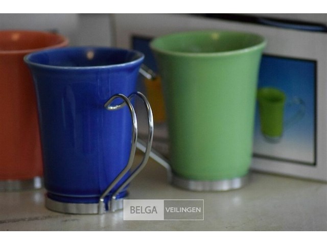 15 theetassen div kleuren - afbeelding 3 van  3