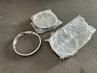 15” verchroomde naafring (4x) - afbeelding 1 van  3