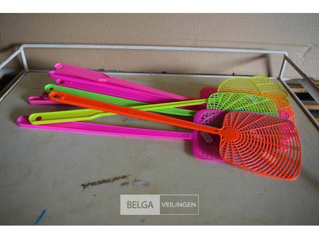 15 vliegenmeppers div. kleuren - afbeelding 1 van  2