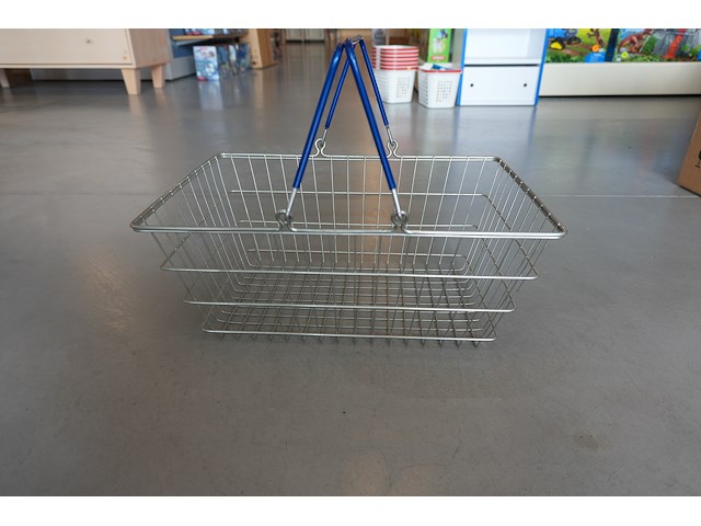 15 winkelmandjes + rolwagentje | 31×45×18 cm - afbeelding 1 van  3