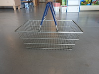 15 winkelmandjes + rolwagentje | 31×45×18 cm - afbeelding 1 van  3