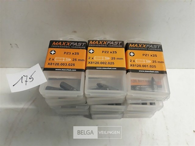 15 x bitsen pz 2 stuks 3 assorti - afbeelding 1 van  3