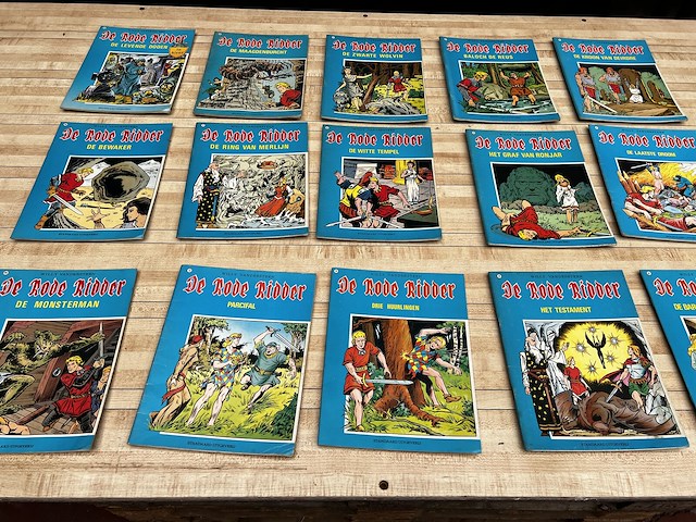 15 x de rode ridder strip - afbeelding 1 van  4