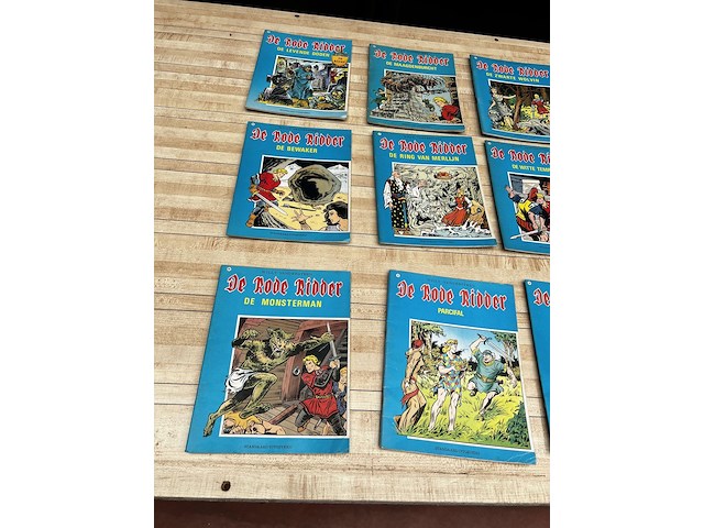 15 x de rode ridder strip - afbeelding 2 van  4