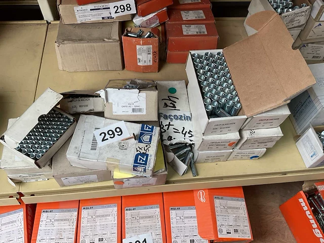 15 x dozen inslagankers ; getorste nagels - afbeelding 1 van  11