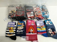 15 x kindersok mix maten + motieven - afbeelding 1 van  3