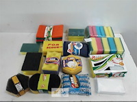 15 x mix schuurspons voor huishoud - afbeelding 2 van  3