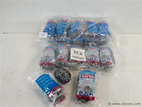 15 x schuurspons keuken rvs 2 stuks - afbeelding 1 van  2