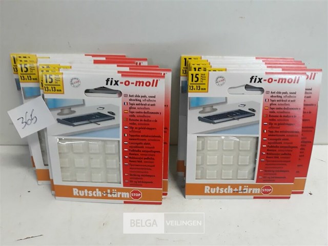 15 x slip en geluidsstoppers zelfklevend - afbeelding 1 van  3