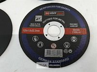 15 x snijschijf metaal 125mm dikte 1mm - afbeelding 3 van  3