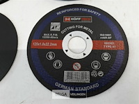15 x snijschijf metaal 125mm dikte 1mm - afbeelding 3 van  3