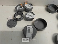 15 x stop 40 mm pvc lijmverbinding - afbeelding 3 van  3