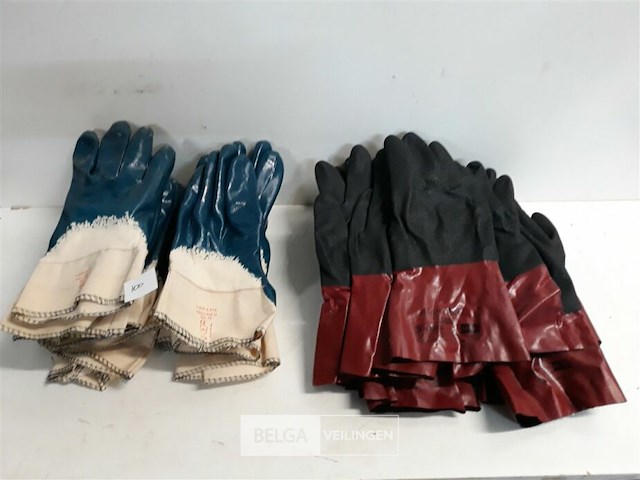 15 x werkhandschoenen 2 assorti - afbeelding 2 van  3