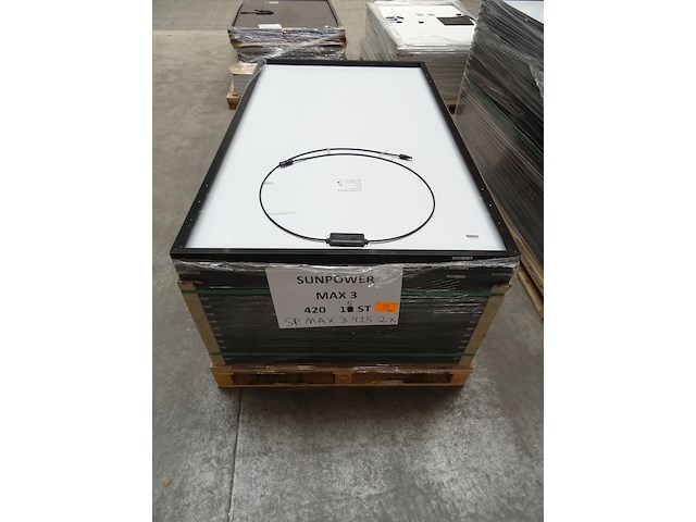 15 x zonnepaneel sunpower max3 415 fb (6.225 wp) - afbeelding 2 van  4