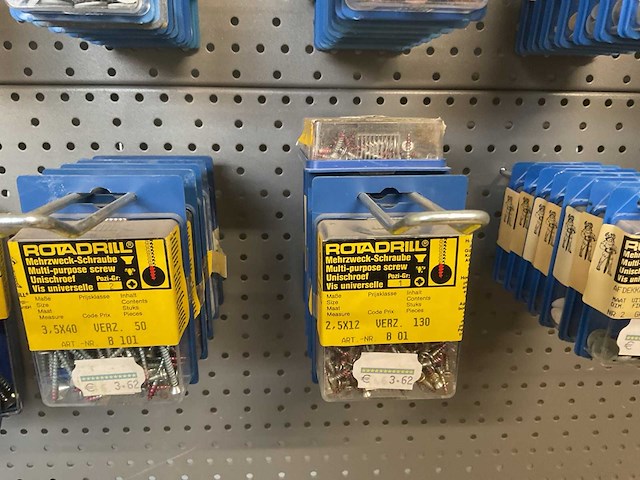 150 blisters bevestigingsmaterialen - afbeelding 7 van  8