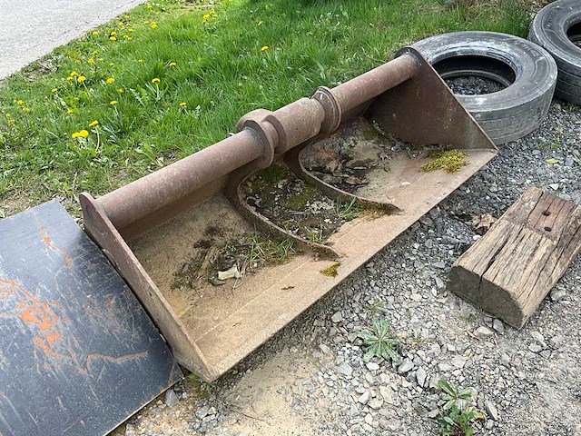 150 cm grondverzetemmer morin m3 - afbeelding 1 van  7