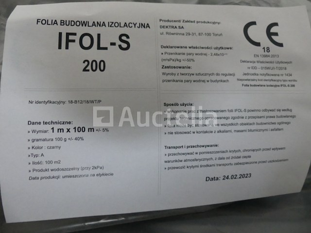 150 dampbarrièremembranen in rollen ifol-s 200 - afbeelding 2 van  6