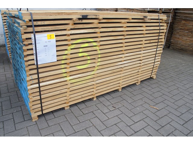 1,50 m³ eiken planken 30mm - afbeelding 1 van  4