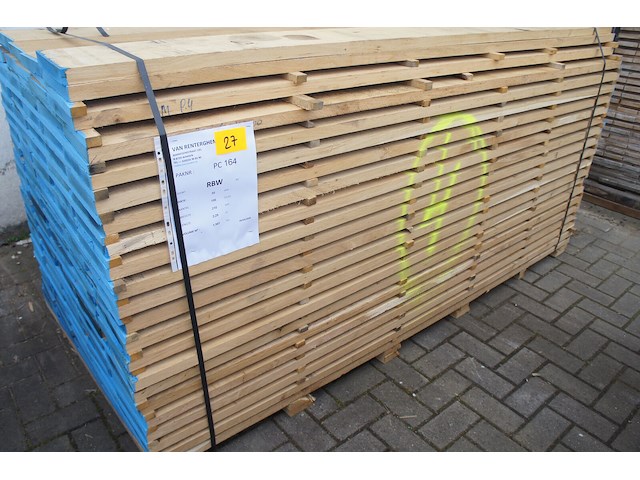 1,50 m³ eiken planken 30mm - afbeelding 1 van  4