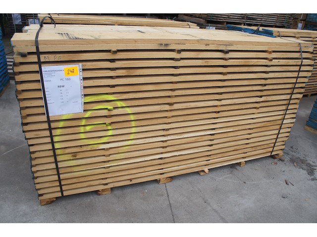 1,50 m³ eiken planken 30mm - afbeelding 1 van  3