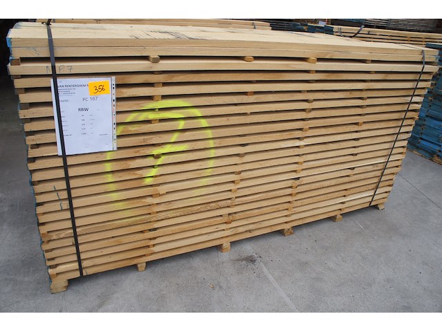 1,50 m³ eiken planken 30mm - afbeelding 1 van  3