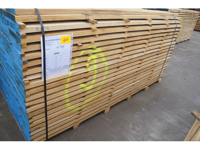 1,50 m³ eiken planken 30mm - afbeelding 1 van  5