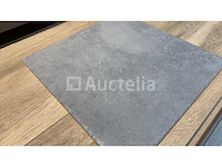 150 m² zinkgeplateerd 45x45 steen-effect, vloer en muur - afbeelding 1 van  2
