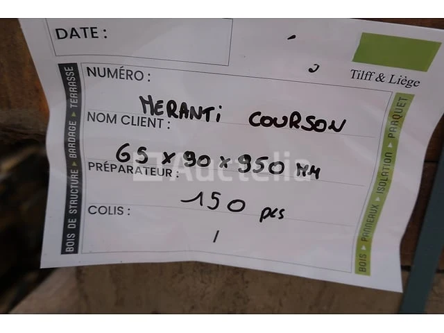 150 meranti houtspoor - afbeelding 3 van  6
