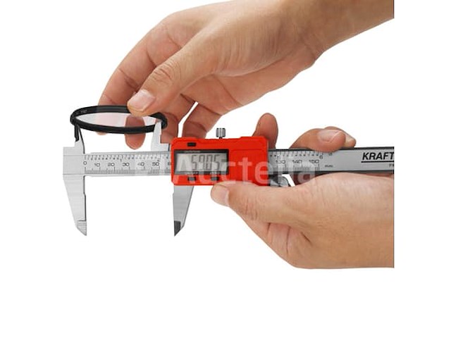 150 mm elektronische remklauw kraft&dele - afbeelding 4 van  4