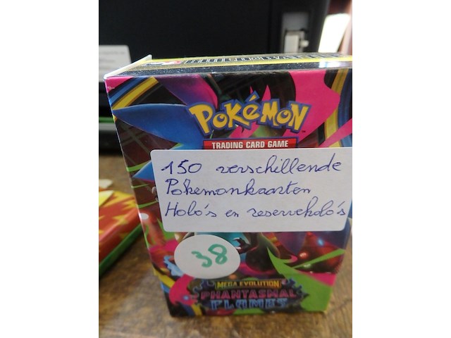 150 verschillende pokemonkaarten, holo's en reserveholo's - afbeelding 1 van  1