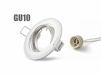 150 x solo white line plafond inbouwspots, gu10 - afbeelding 1 van  6