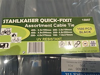 1500 delige kabelbinder assortiment - afbeelding 3 van  10