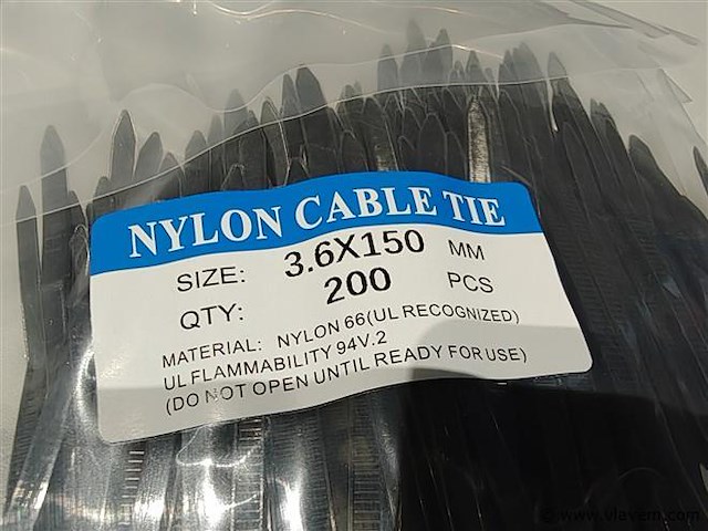 1500 delige kabelbinder assortiment - afbeelding 2 van  10