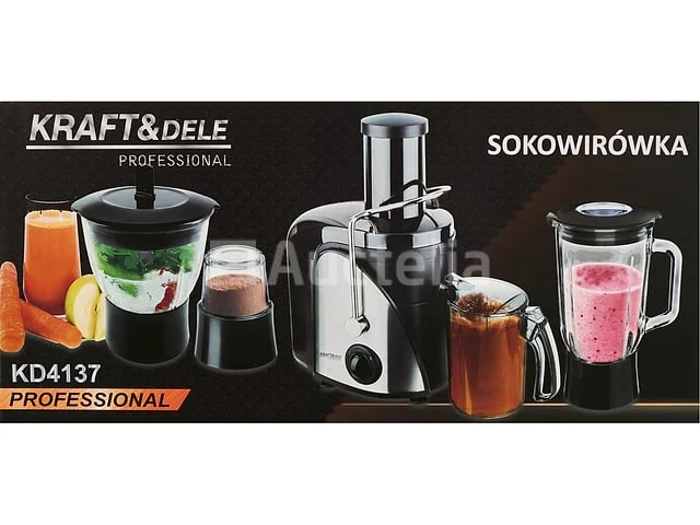 1500w sapcentrifuge + accessoires - afbeelding 3 van  3