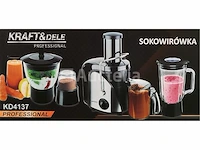1500w sapcentrifuge + accessoires - afbeelding 3 van  3