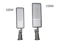 150w 5000k led straat verlichtingen waterdicht kantelbaar (8x) - afbeelding 1 van  10