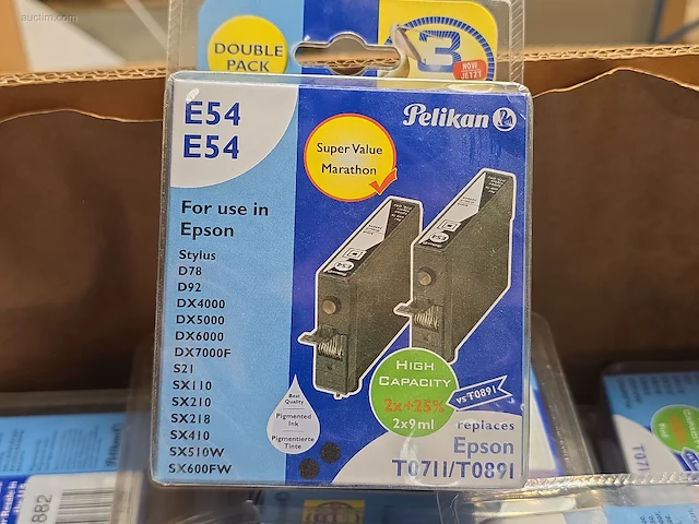(150x) inktpatronen voor printers pelikan e54 - afbeelding 1 van  5