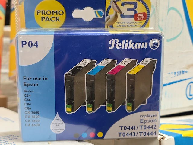 (150x) inktpatronen voor printers pelikan p04 - afbeelding 1 van  4
