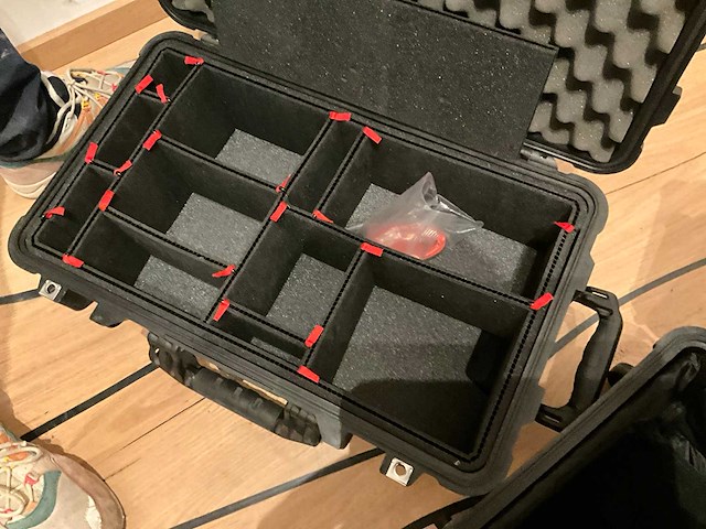 1510 peli flightcase (2x) - afbeelding 6 van  8