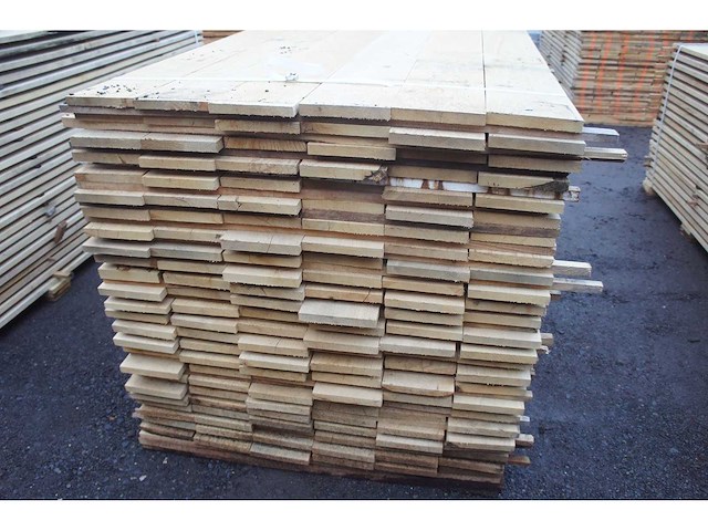 1,52 m³ eiken planken 22mm - afbeelding 3 van  4