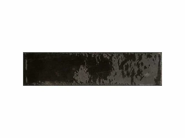 (1,56 m²) pablo zwarte zellige-effect binnenwandtegels w.6 x b.24 cm x dikte .10 mm - afbeelding 6 van  6