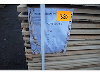 1,57 m³ eiken planken 22mm - afbeelding 2 van  4
